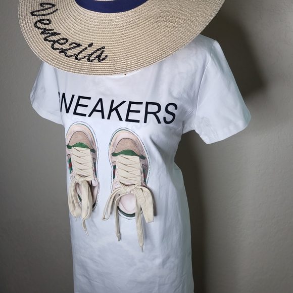 Cotton white dress - Picture 8 of 9